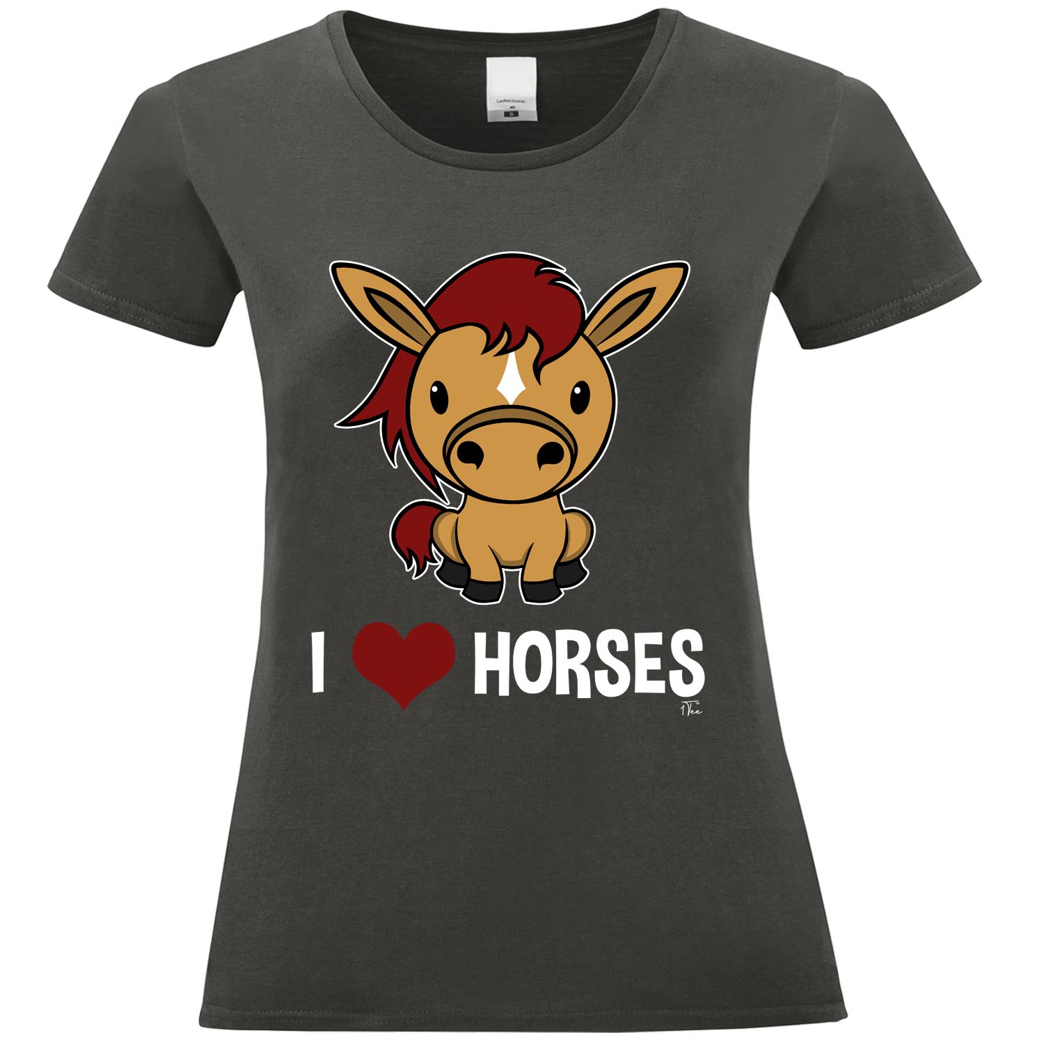 1Tee Maglietta Donna Amo Cavalli - Foto 17 di 25