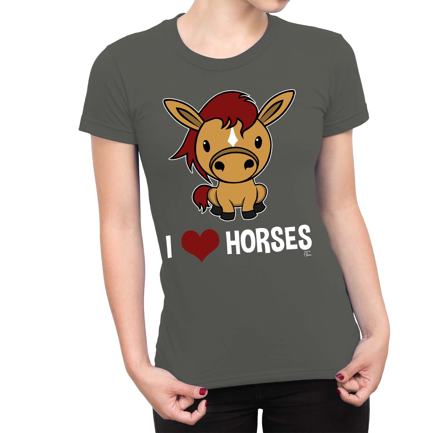 1Tee Maglietta Donna Amo Cavalli - Foto 16 di 25