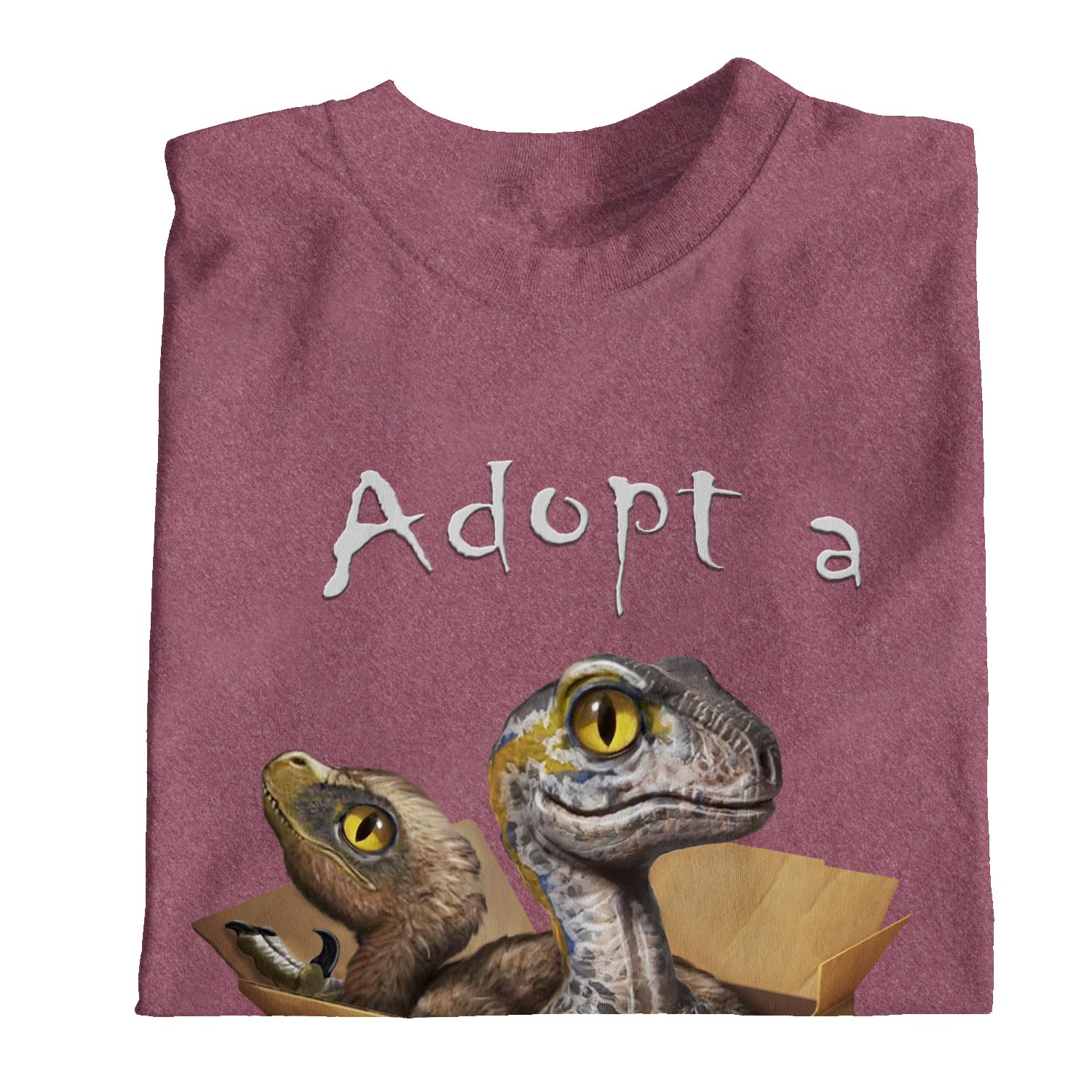 1Tee Damen Adopt A Raptor Dinosaurier T-Shirt - Bild 9 von 25