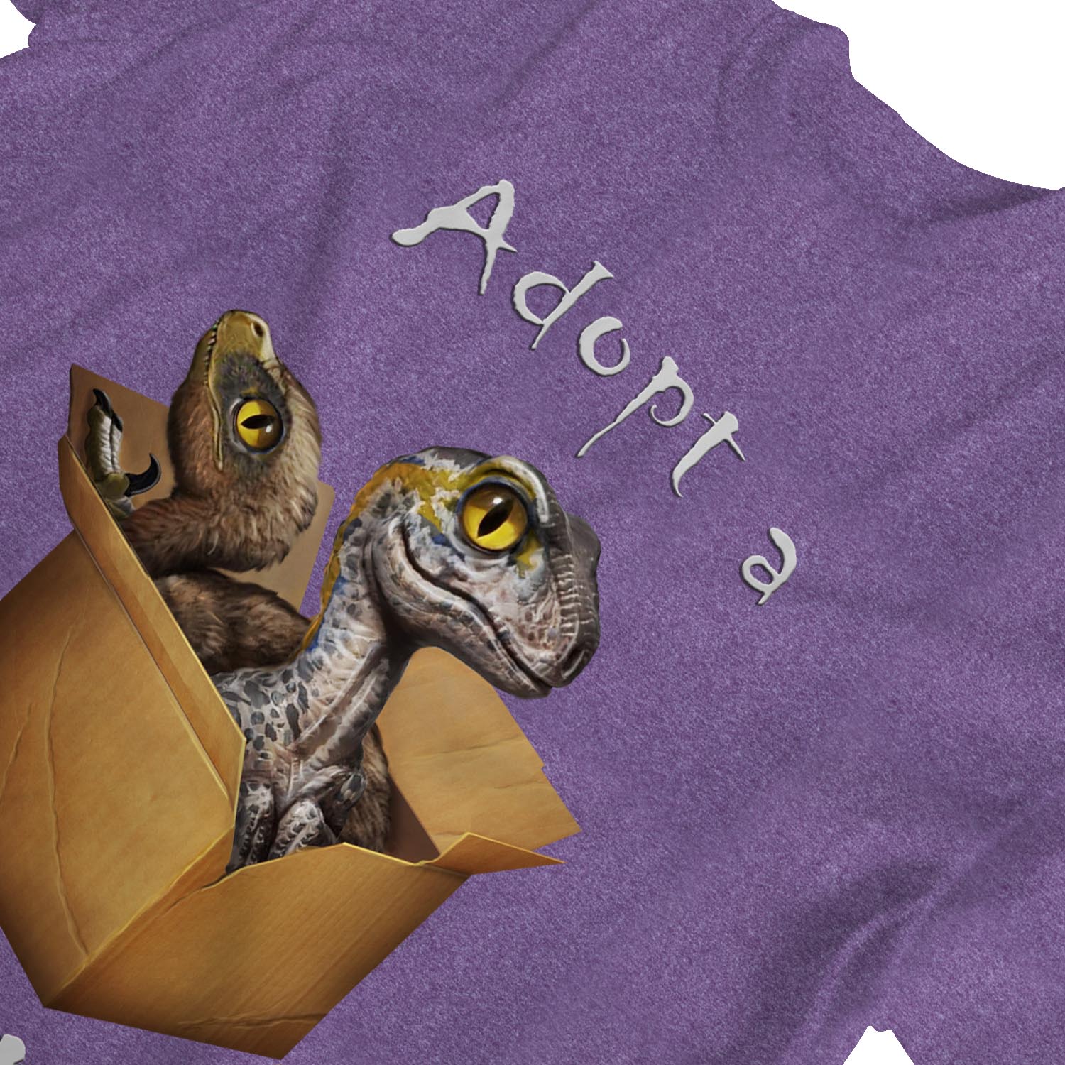 1Tee Damen Adopt A Raptor Dinosaurier T-Shirt - Bild 13 von 25