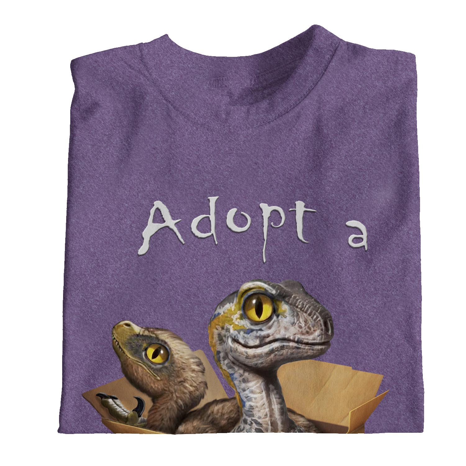 1Tee Damen Adopt A Raptor Dinosaurier T-Shirt - Bild 14 von 25
