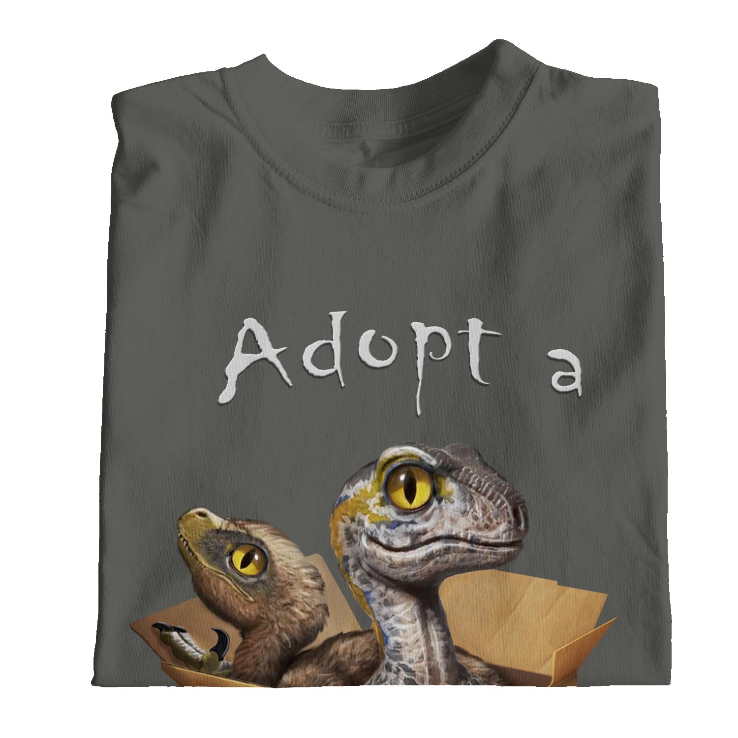 1Tee Damen Adopt A Raptor Dinosaurier T-Shirt - Bild 19 von 25