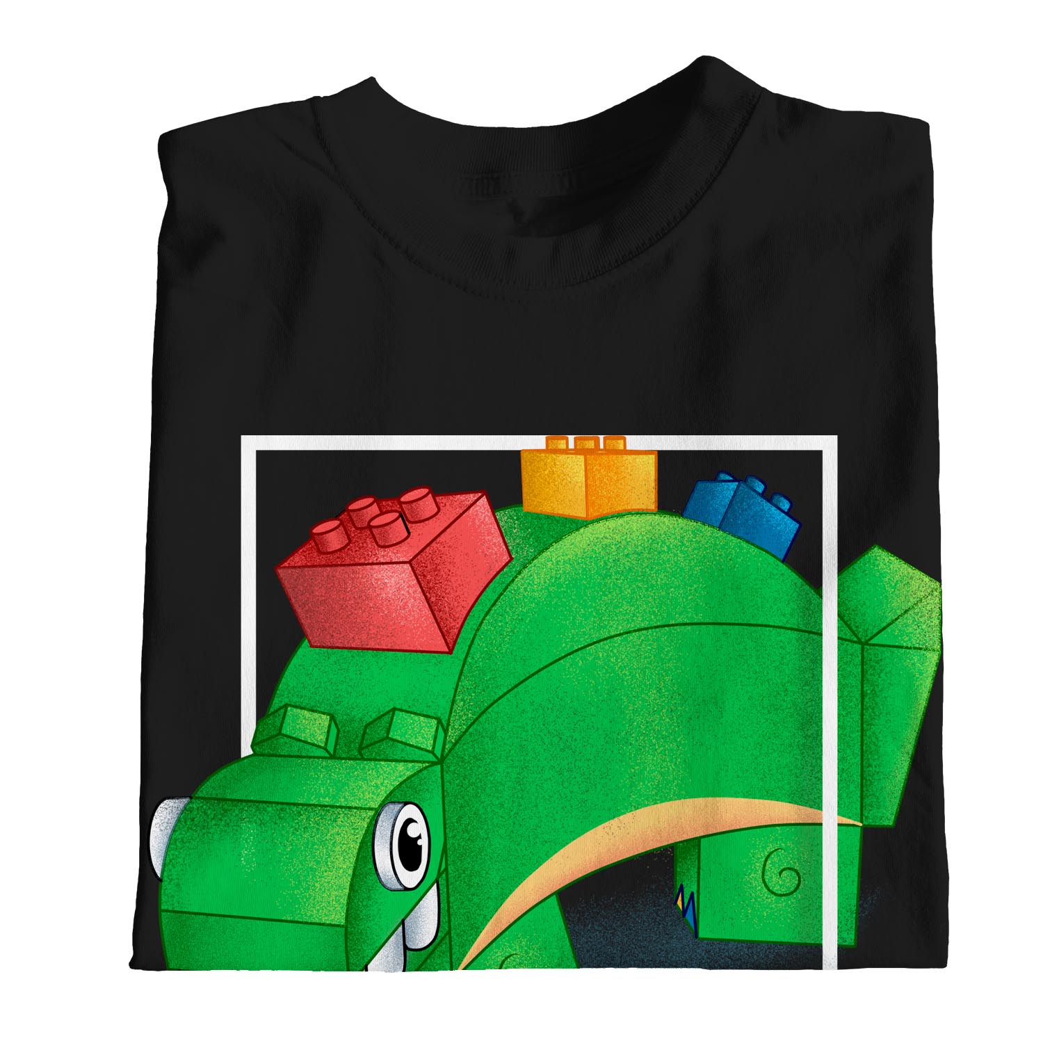 Camiseta 1Tee Mujer Legosaurus Dinosaurus - Imagen 9 de 15