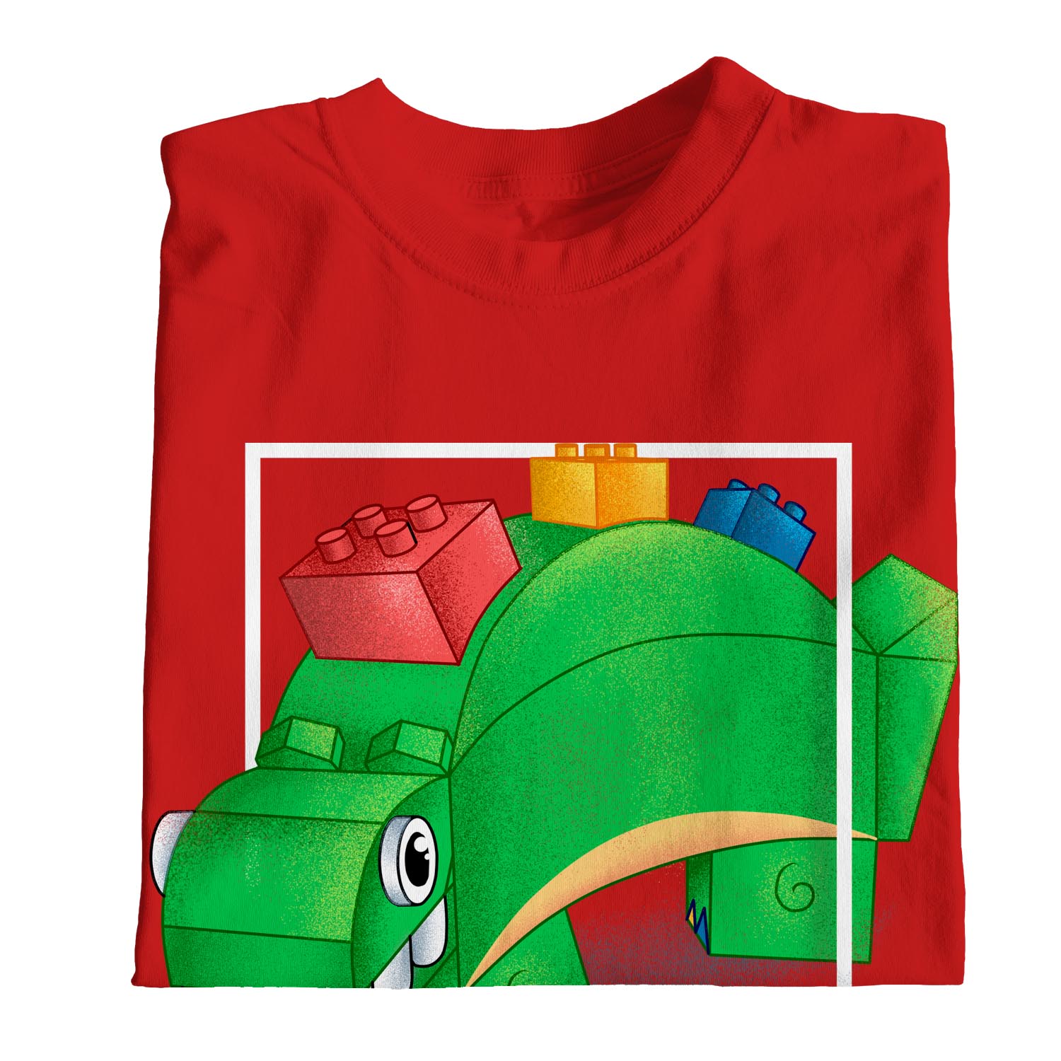 Camiseta 1Tee Mujer Legosaurus Dinosaurus - Imagen 14 de 15