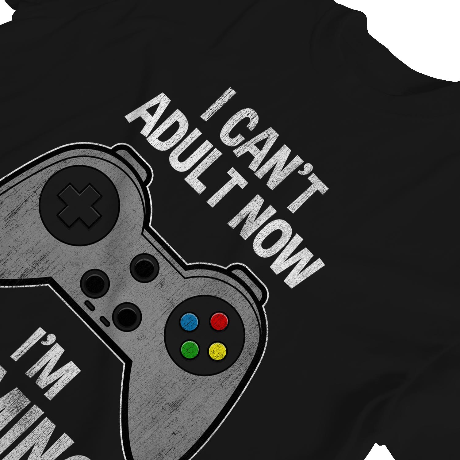 1Tee Womens Loose Fit I can't Adult Now, I'm Gaming T-Shirt