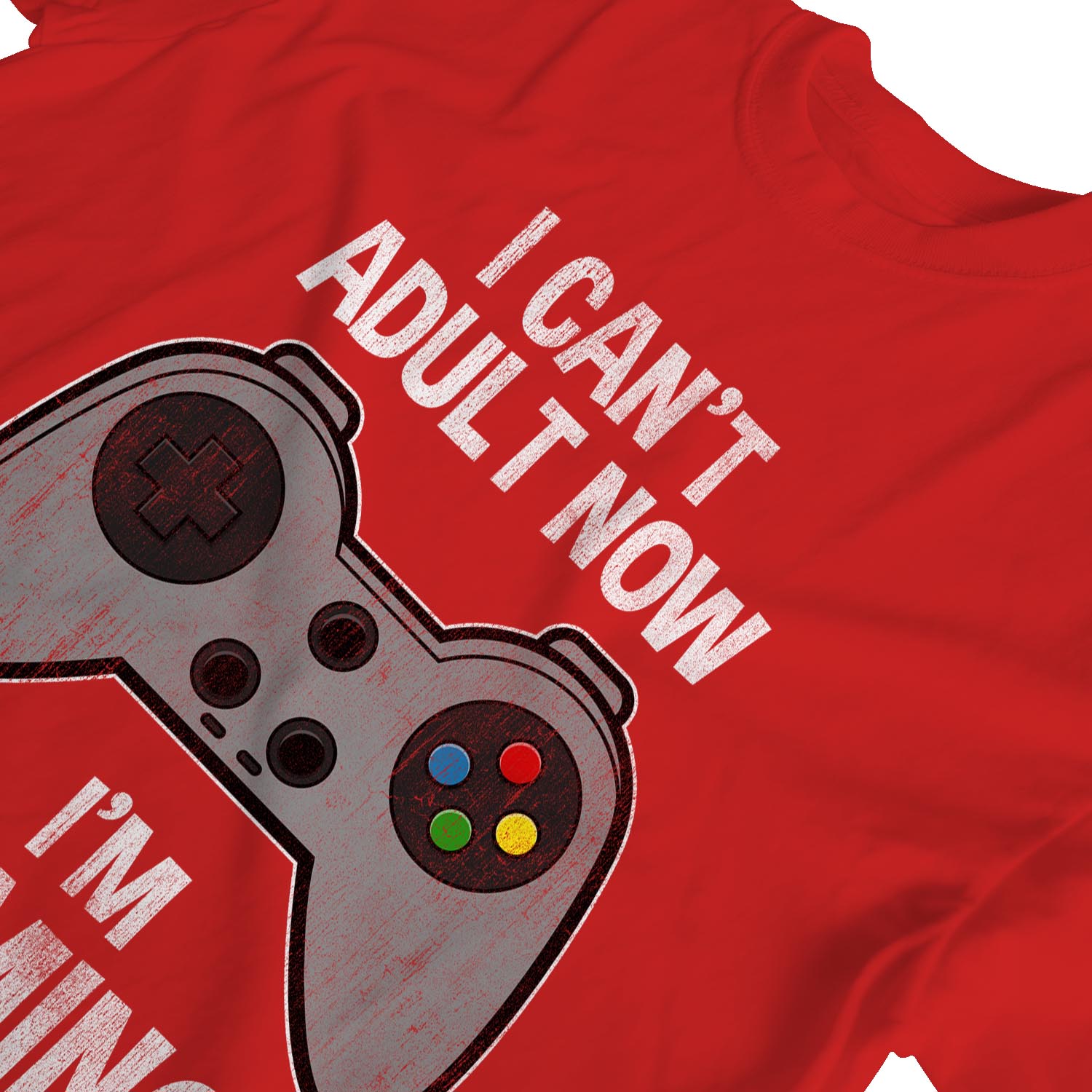 1Tee Womens Loose Fit I can't Adult Now, I'm Gaming T-Shirt