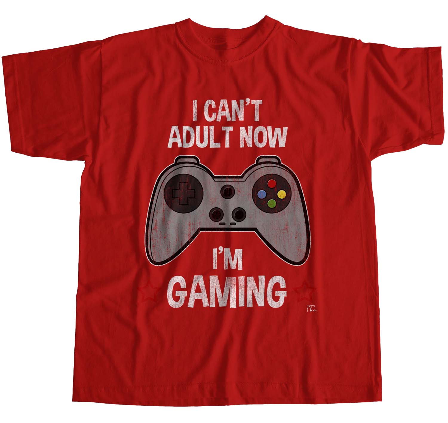 1Tee Womens Loose Fit I can't Adult Now, I'm Gaming T-Shirt