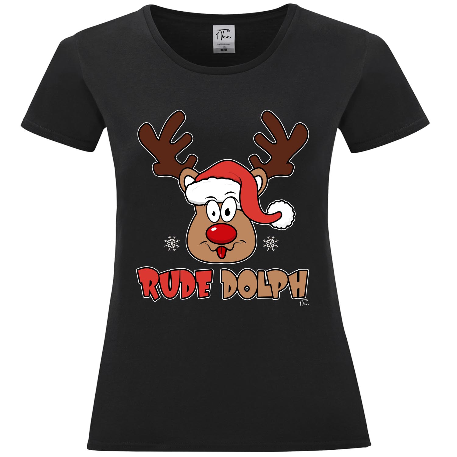 reindeer titty shirt